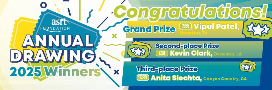 ASRT Foundation Annual Drawing winning names